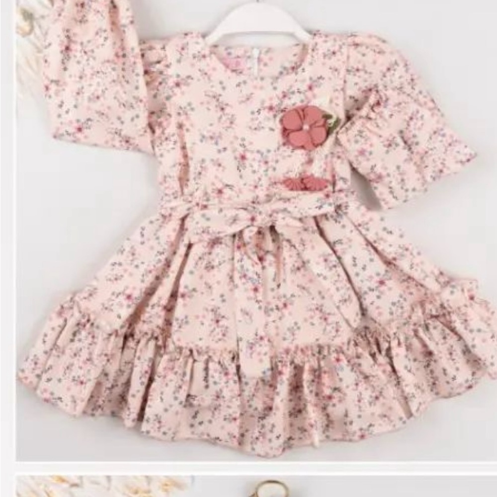 Camellia Girls Dress 3T New